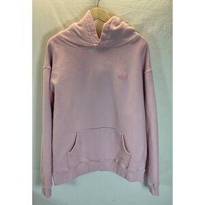 SET ACTIVE Los Angeles Pink Hoodie Size LG heavyweight fleece lined‎ oversized